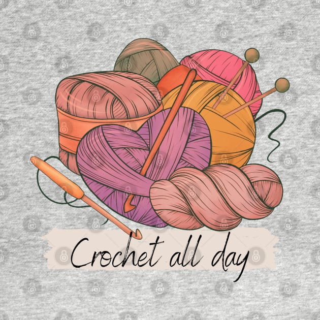 Crochet All Day! by Dessein